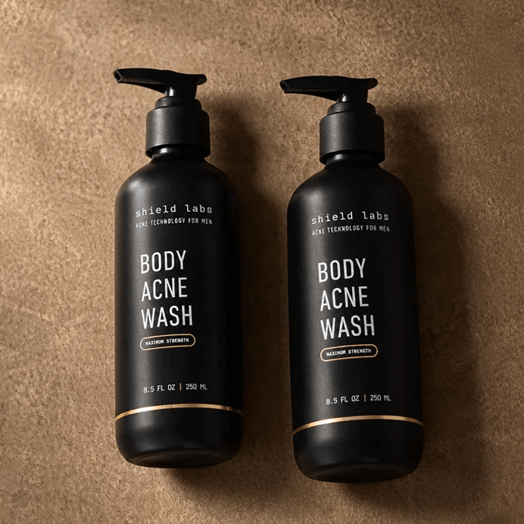 Gel de baño para el acné corporal Shield