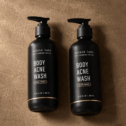 Gel de baño para el acné corporal Shield